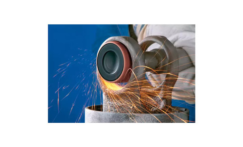 Pferd 41203 1-1/2" x 1" Abrasives Spiral Band | Cylindrical Shape | Aluminum Oxide 80 Grit | Box of 100