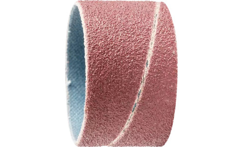 Pferd 41203 1-1/2" x 1" Abrasives Spiral Band | Cylindrical Shape | Aluminum Oxide 80 Grit | Box of 100