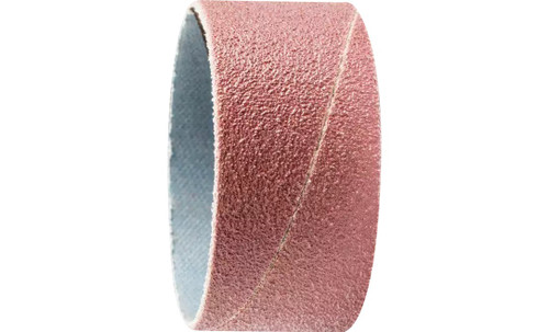 Pferd 41251 2" x 1" Abrasives Spiral Band | Cylindrical Shape | Aluminum Oxide 80 Grit | Box of 100
