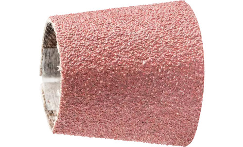 Pferd 41356 1-1/8" x 7/8" x 2-3/16" Abrasive Spiral Band | Tapered Shape | Aluminum Oxide 60 Grit | Box of 100