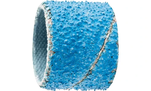 Pferd 41408 7/8" x 3/4" Abrasive Spiral Band | Cylindrical Shape | Zirconia Alumina Z-COOL 50 Grit | Box of 100