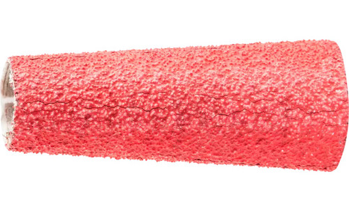 Pferd 41389 3/4" - 1/2" x 2-1/2" Abrasive Spiral Band | Tapered Shape | Ceramic Oxide CO-COOL | 60 Grit | Box of 100