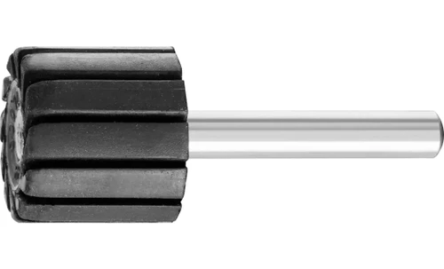 Pferd 41979 7/8" x 3/4" Spiral Band Rubber Drum Holder | Cylindrical Shape | 1/4" Shank | Box of 5