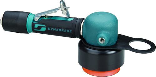 Dynabrade 55126 3" Dynabuffer Random Orbital Air Polisher | 0.5 HP | 7,500 RPM | 5/16"-24 Female Tool Thread | Front Exhaust