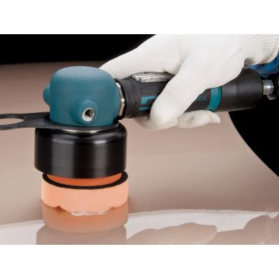 Dynabrade 58455 5" Dynabuffer Random Orbital Air Polisher | 0.21 HP | 5,500 RPM | 5/16"-24 Female Tool Thread | Rear Exhaust
