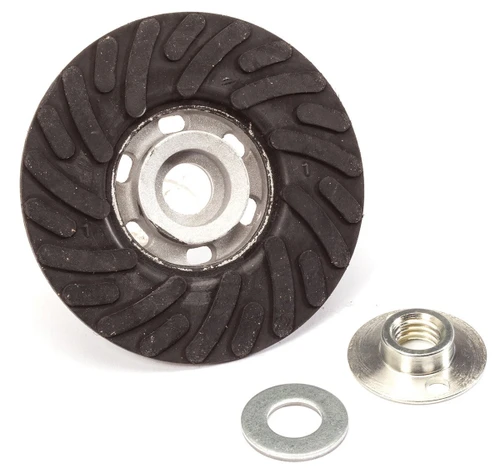 United Abrasives 95016 Spiral Cool Backing Pad for Resin Fiber Disc | 5" Diameter | 10,000 Max. RPM