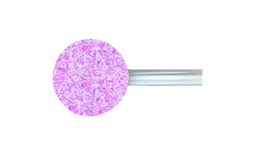 Pferd 31150 A25 Vitrified Mounted Point | 1/4" Shank | Aluminum Oxide 30 Grit | Steel | 1" Point Diameter | Box of 10