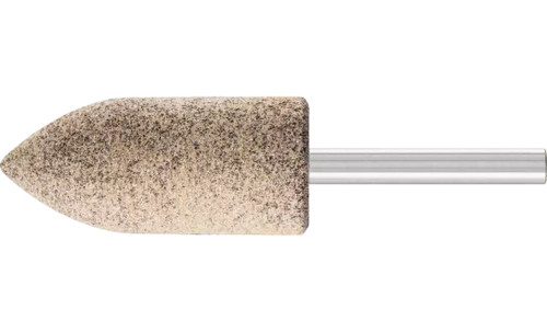 Pferd 35112 A11 Resin Mounted Point | 1/4" Shank | Aluminum Oxide 30 Grit | Inox | 7/8" Point Diameter | Box of 10