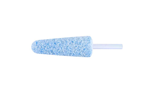 Pferd 30003 A3 Vitrified Mounted Point | 1/4" Shank | Ceramic Oxide 46 Grit | Tough | 1" Point Diameter | Box of 10