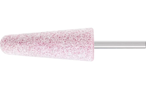 Pferd 30004 A3 Vitrified Mounted Point | 1/4" Shank | Ceramic Oxide 60 Grit | Tough | 1" Point Diameter | Box of 10