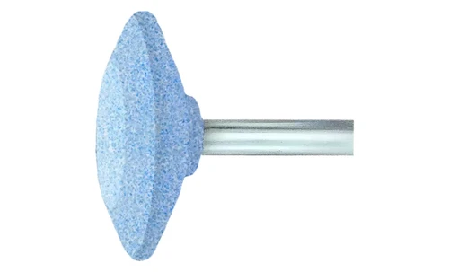 Pferd 30031 A36 Vitrified Mounted Point | 1/4" Shank | Ceramic Oxide 46 Grit | Tough | 1-5/8" Point Diameter | Box of 10