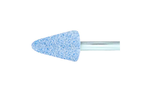 Pferd 30006 A5 Vitrified Mounted Point | 1/4" Shank | Ceramic Oxide 46 Grit | Tough | 3/4" Point Diameter | Box of 10