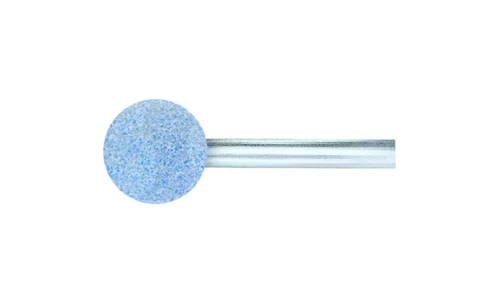 Pferd 30091 B122 Vitrified Mounted Point | 1/8" Shank | Ceramic Oxide 80 Grit | Tough | 3/8" Point Diameter | Box of 10