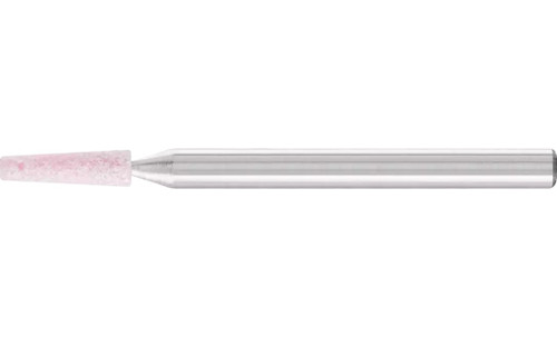 Pferd 30082 B97 Vitrified Mounted Point | 1/8" Shank | Ceramic Oxide 80 Grit | Tough | 1/8" Point Diameter | Box of 10