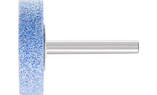 Pferd 30182 W236 Vitrified Mounted Point | 1/4" Shank | Ceramic Oxide 60 Grit | Tough | 1-1/2" Point Diameter | Box of 10