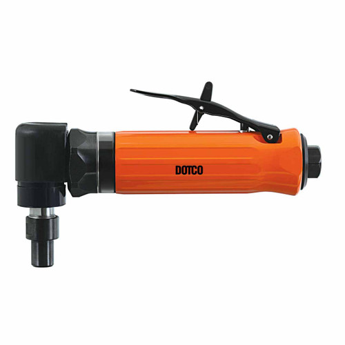 Dotco 10LF280-36 Right Angle Grinder | 10LF Series | 0.4 HP | 12,000 RPM | 1/4" Collet | Aluminum Housing | Rear Exhaust