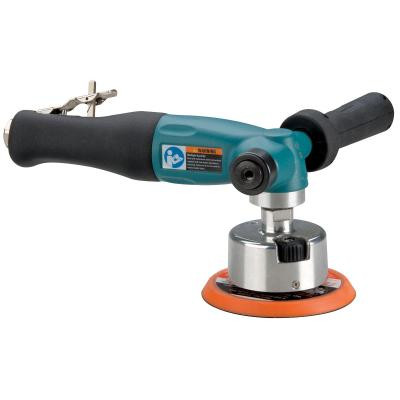Dynabrade 52760 DynaLocke Sander with Random-Rotary Orbit Locking Head | 1.3 HP | 12,000 RPM | 5" Pad Size | 3/16" Orbit | Non-Vacuum