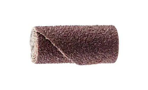 Pferd 41568 1/2" x 1" Poliroll Cartridge Roll | Cylindrical Shape | 1/8" Arbor Hole Untapered Type | Aluminum Oxide 80 Grit | Box of 50
