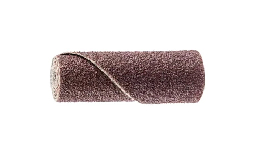 Pferd 41590 1/2" x 1-1/2" Poliroll Cartridge Roll | Cylindrical Shape | 1/8" Arbor Hole Untapered Type | Aluminum Oxide 80 Grit | Box of 50
