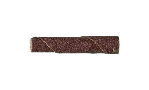 Pferd 41548 3/8" x 2" Poliroll Cartridge Roll | Cylindrical Shape | 1/8" Arbor Hole Untapered Type | Aluminum Oxide 120 Grit | Box of 50