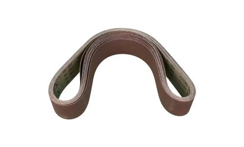 Pferd 49183 2-1/2" x 60" Coated Benchstand Belt | Aluminum Oxide 80 Grit | Box of 10
