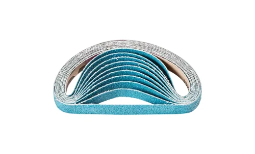 Pferd 49683 1/4" x 12" Coated File Belt | Zirconia 60 Grit | Box of 50