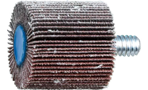 Pferd 45312 1" x 1" Quick Change Flap Wheel | 1/4-20" Thread | 25,000 Max. RPM | Aluminum Oxide 120 Grit | Box of 10