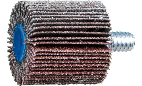 Pferd 45311 1" x 1" Quick Change Flap Wheel | 1/4-20" Thread | 25,000 Max. RPM | Aluminum Oxide 80 Grit | Box of 10