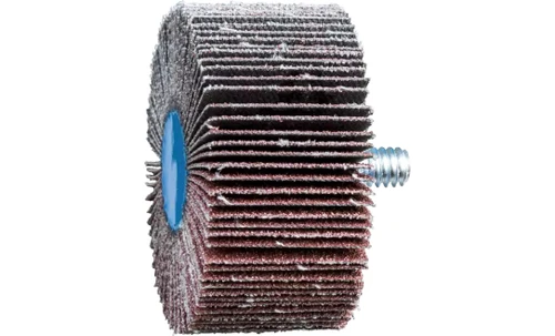 Pferd 45371 2" x 1" Quick Change Flap Wheel | 1/4-20" Thread | 23,000 Max. RPM | Aluminum Oxide 80 Grit | Box of 10