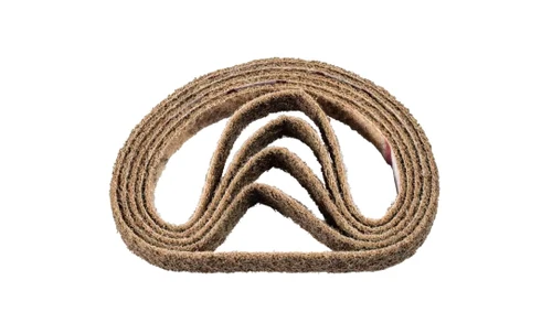 Pferd 43562 3/4" x 18" Polivlies Surface Conditioning Belt | Coarse Grade | Aluminum Oxide 100 Grit | Box of 10