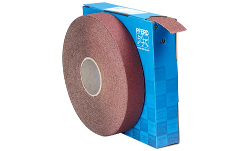 Pferd 47166 1-1/2" Abrasive Shop Roll Resin/Resin Heavy Duty | 50 Yard Roll | Aluminum Oxide 60 Grit | Box of 1