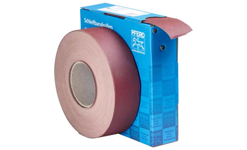 Pferd 47221 2" Abrasive Shop Roll Resin/Resin Heavy Duty | 50 Yard Roll | Aluminum Oxide 180 Grit | Box of 1