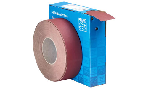 Pferd 47223 2" Abrasive Shop Roll Resin/Resin Heavy Duty | 50 Yard Roll | Aluminum Oxide 240 Grit | Box of 1
