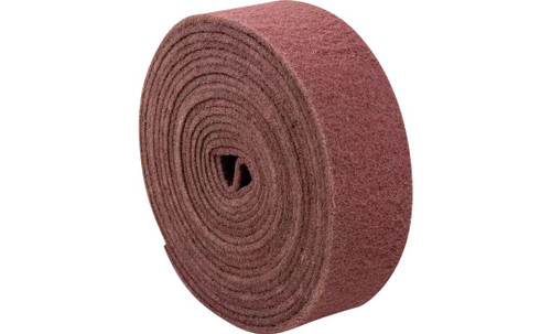 Pferd 43518 4" Non-Woven Shop and Finishing Roll | 10 Yard Roll | Aluminum Oxide 280 Grit | Fine