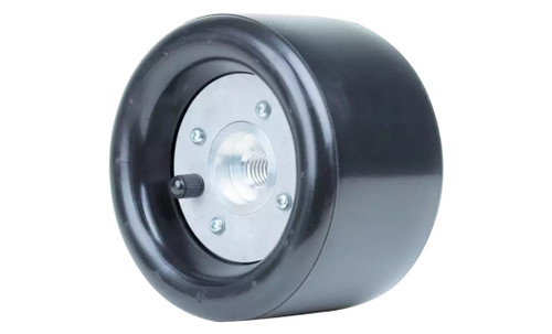 Pferd 49985 3-1/2" x 15-1/2" Abrasive Pneumatic Drum | 5/8-11 Thread | 5 Max. Drum Diameter
