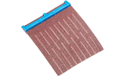 Pferd 45964 Poliflap Abrasive Flap | 2-3/8" Length x 3" Height | Aluminum Oxide 150 Grit | Box of 12