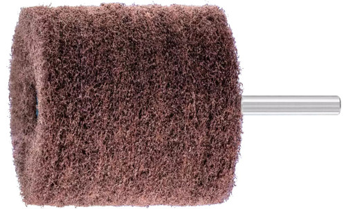 Pferd 46215 2-3/8" x 2" Non Woven Polinox Mounted Flap Wheel | 10,000 Max. RPM | Aluminum Oxide 280 Grit | PNR Type | 1/4" Shank Diameter