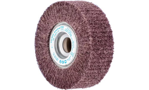 Pferd 43128 6" x 2" Non Woven Polinox Unmounted Flap Wheel | 4,000 Max. RPM | 1" Arbor Hole | Aluminum Oxide 100 Grit | PNL Type | Coarse Grade