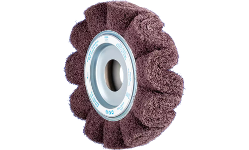 Pferd 43036 8" x 2" Non Woven Polinox Unmounted Flap Wheel | 3,000 Max. RPM | 1-3/4" Arbor Hole | Aluminum Oxide 100 Grit | PNG Type