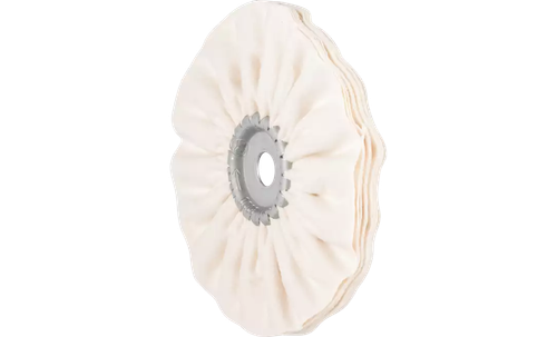 Pferd 48744 8" x 3/8" Polishing Cloth Ring | 3,000 Max. RPM | 3/4" Arbor Hole | Cotton Flannel Fabric | Sold by Box of 5