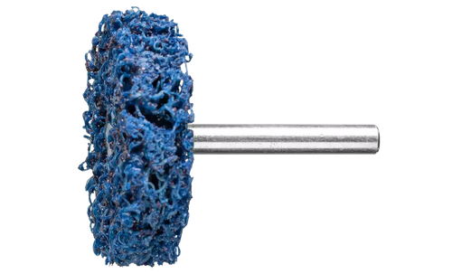 Pferd 44884 2" x 1/2" Non Woven Policlean Plus Mounted Wheel | 15,000 Max. RPM | 1/4" Shank Diameter | 1-1/2" Shank Length | Sold by Box of 5