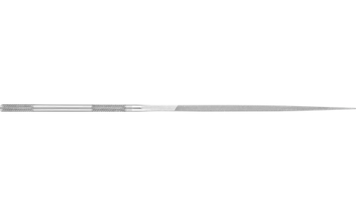 Pferd 12044 Precision 5-1/2" Square Needle File | Knurled Handle | Swiss Pattern | Cut 2 | Sold by Box of 12