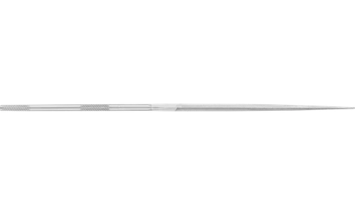 Pferd 12045 Precision 6-1/4" Square Needle File | Knurled Handle | Swiss Pattern | Cut 2 | Sold by Box of 12