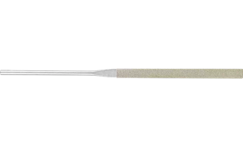 Pferd 4028 5-1/2" Diamond Needle File | Equalling Round Edge | Fine Cut | 1/8" Shank