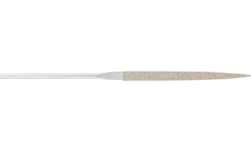 Pferd 4003 5-1/2" Diamond Needle File | Flat | Coarse Cut | 1/8" Shank