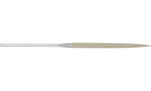 Pferd 4029 5-1/2" Diamond Needle File | Flat | Fine Cut | 1/8" Shank