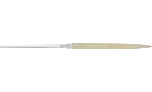 Pferd 4008 5-1/2" Diamond Needle File | Knife | Coarse Cut | 1/8" Shank