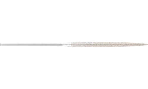 Pferd 4022 5-1/2" Diamond Needle File | Feather Edge | Medium Cut | 1/8" Shank
