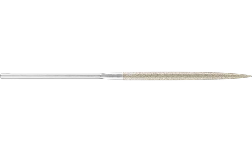Pferd 4023 5-1/2" Diamond Needle File | Crossing | Medium Cut | 1/8" Shank