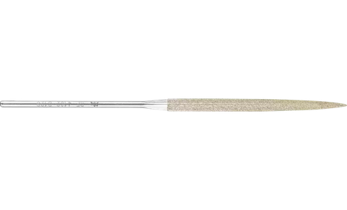 Pferd 4024 5-1/2" Diamond Needle File | Barrette | Medium Cut | 1/8" Shank